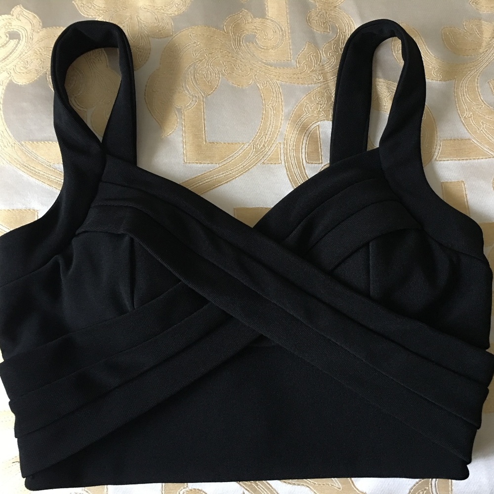Honey & Rosie Black Bralette